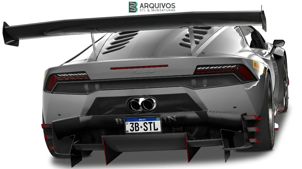 Modelo 3D STL - Lamborghini Huracan LP620-2 Super Trofeo 2015 — foto 2